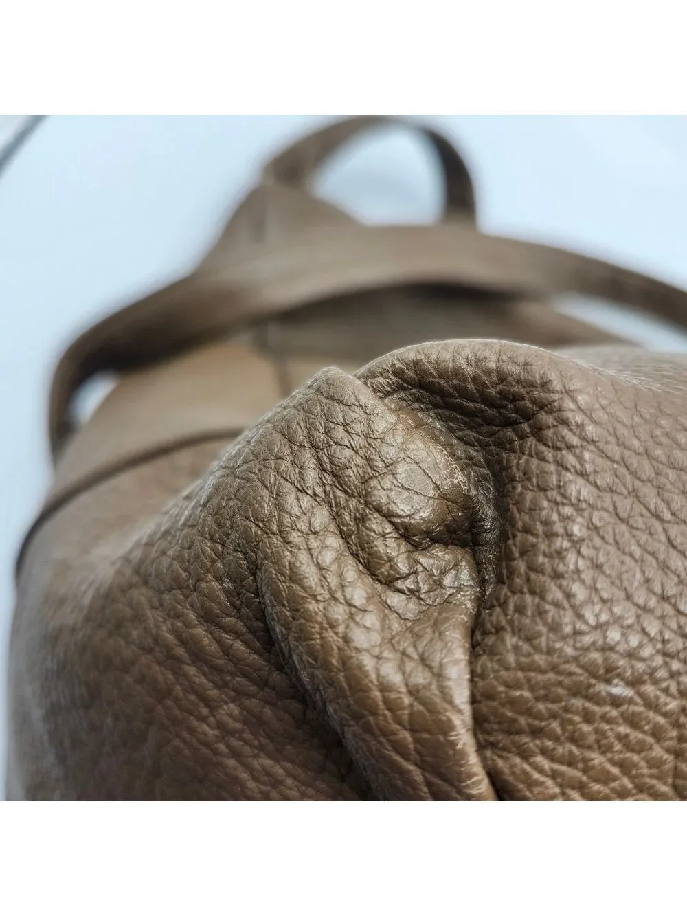 Stone Mountain Brown Leather Hobo Bag